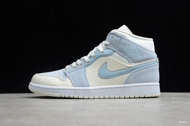 Boostmaster lin Air Jordan DA4666-100 1 Mixed Textures Blue Mid 0701